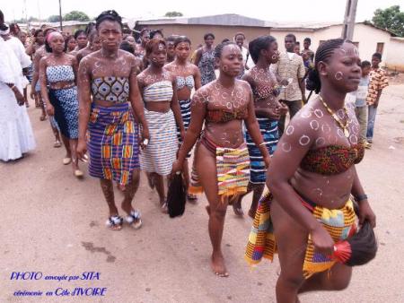 c�r�monie en C�te d'Ivoire
