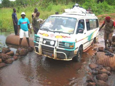 certaines routes en afrique